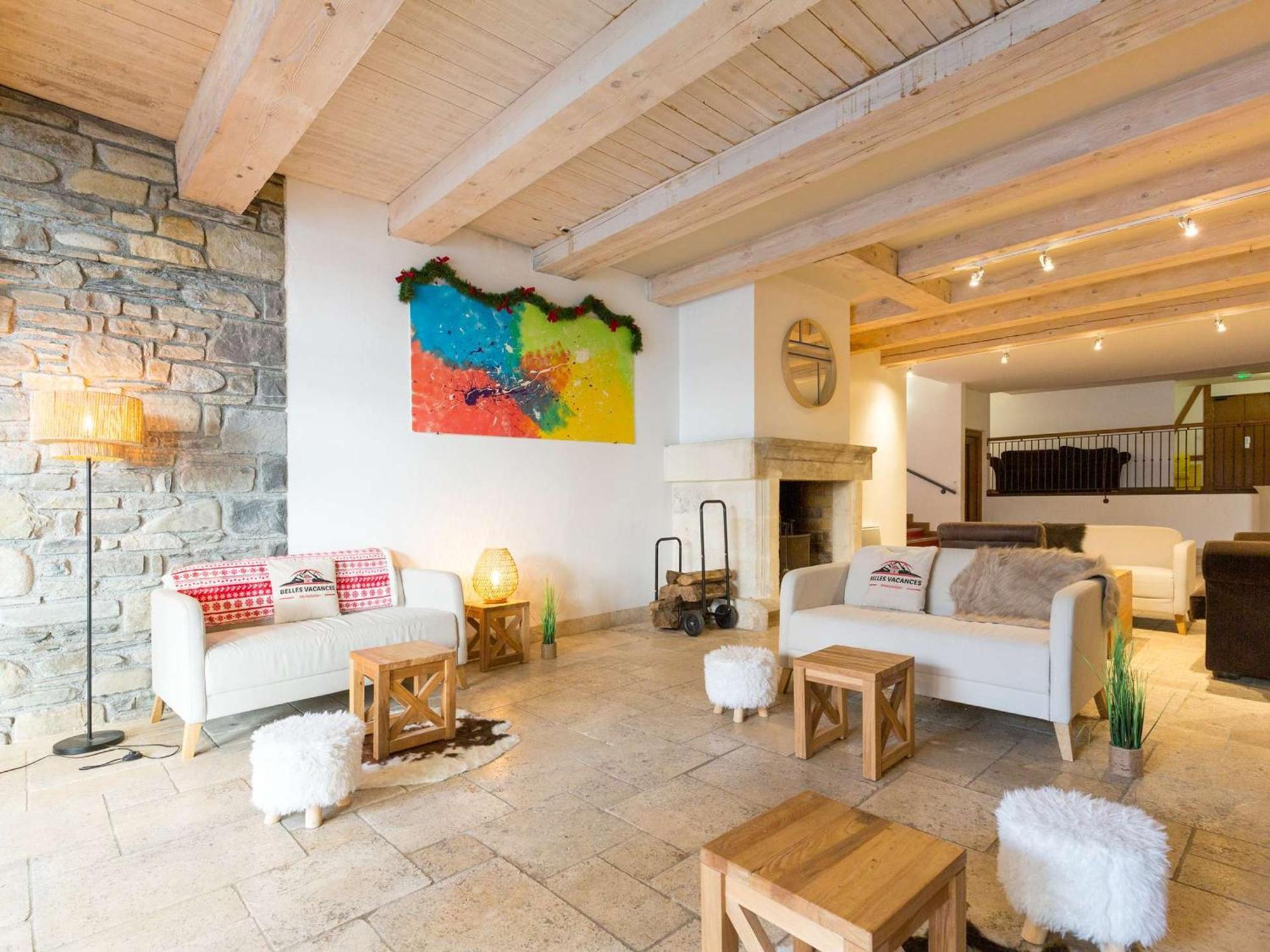 Appartement 10 Pers Avec Piscine, Sauna Et Parking En Centre-Ville De Saint-Lary-Soulan - Fr-1-296-394 المظهر الخارجي الصورة